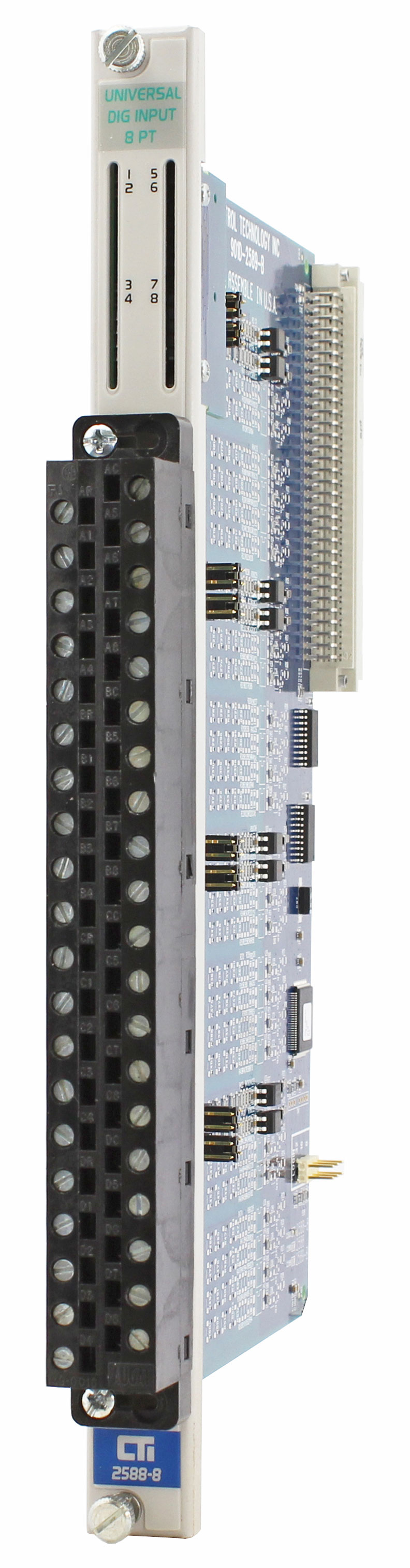 2588-8 8-Point Universal Discrete Input Module (MATURED - replaced by 2589-B)